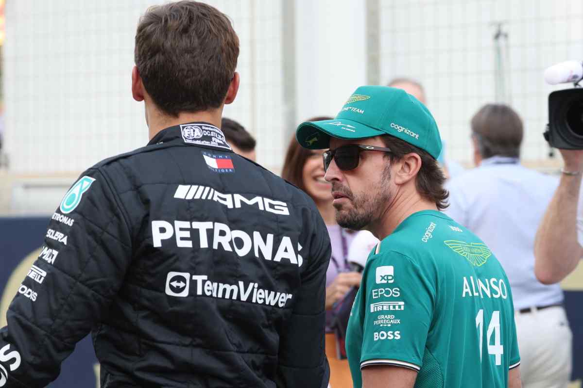Alonso insultato manovra GP Australia Russell