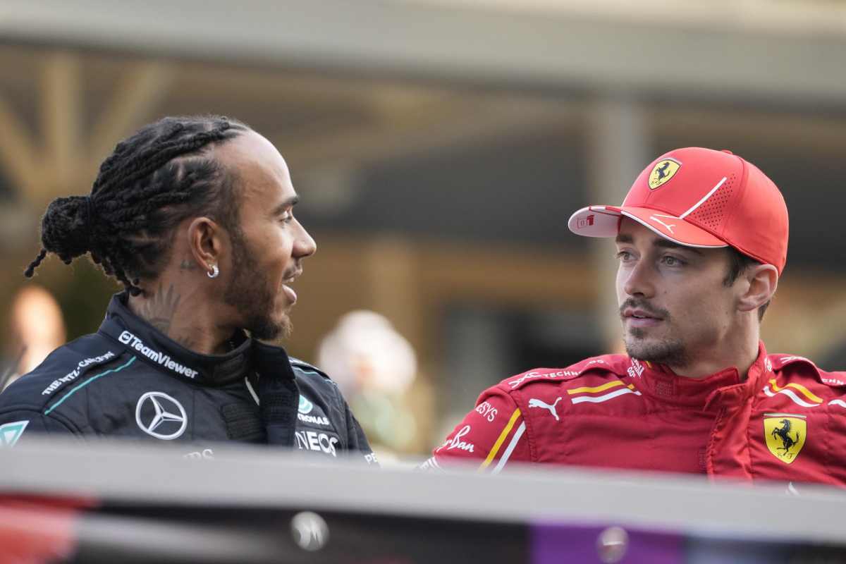 Ferrari duello Leclerc Hamilton previsione Domenicali