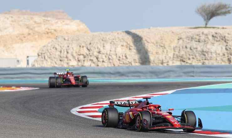 Leclerc Sainz annuncio rivalità Ferrari