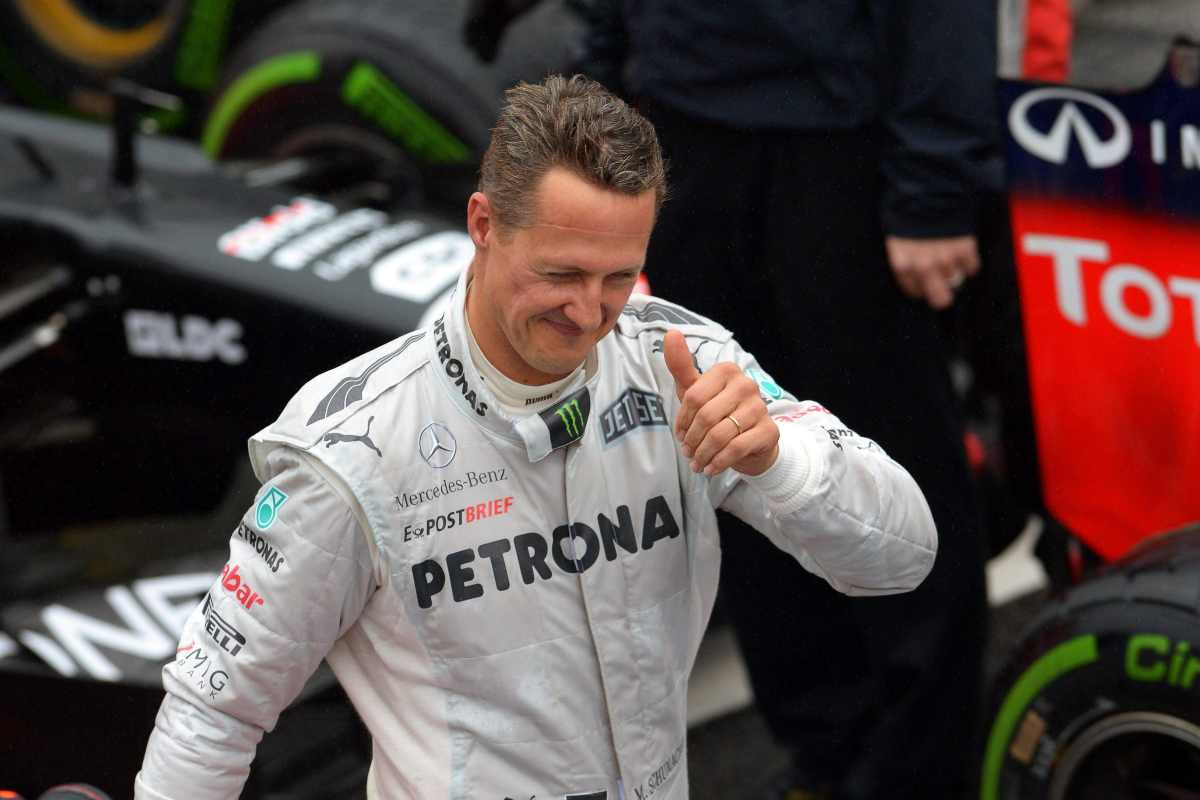 Schumacher da brividi, tifosi commossi